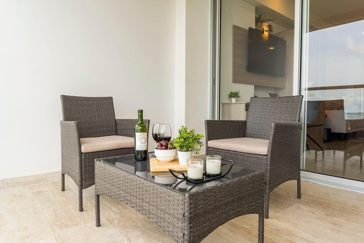 Apartment Terraza Vista Mar & Diseno Moderno Deluxe Cb625 *