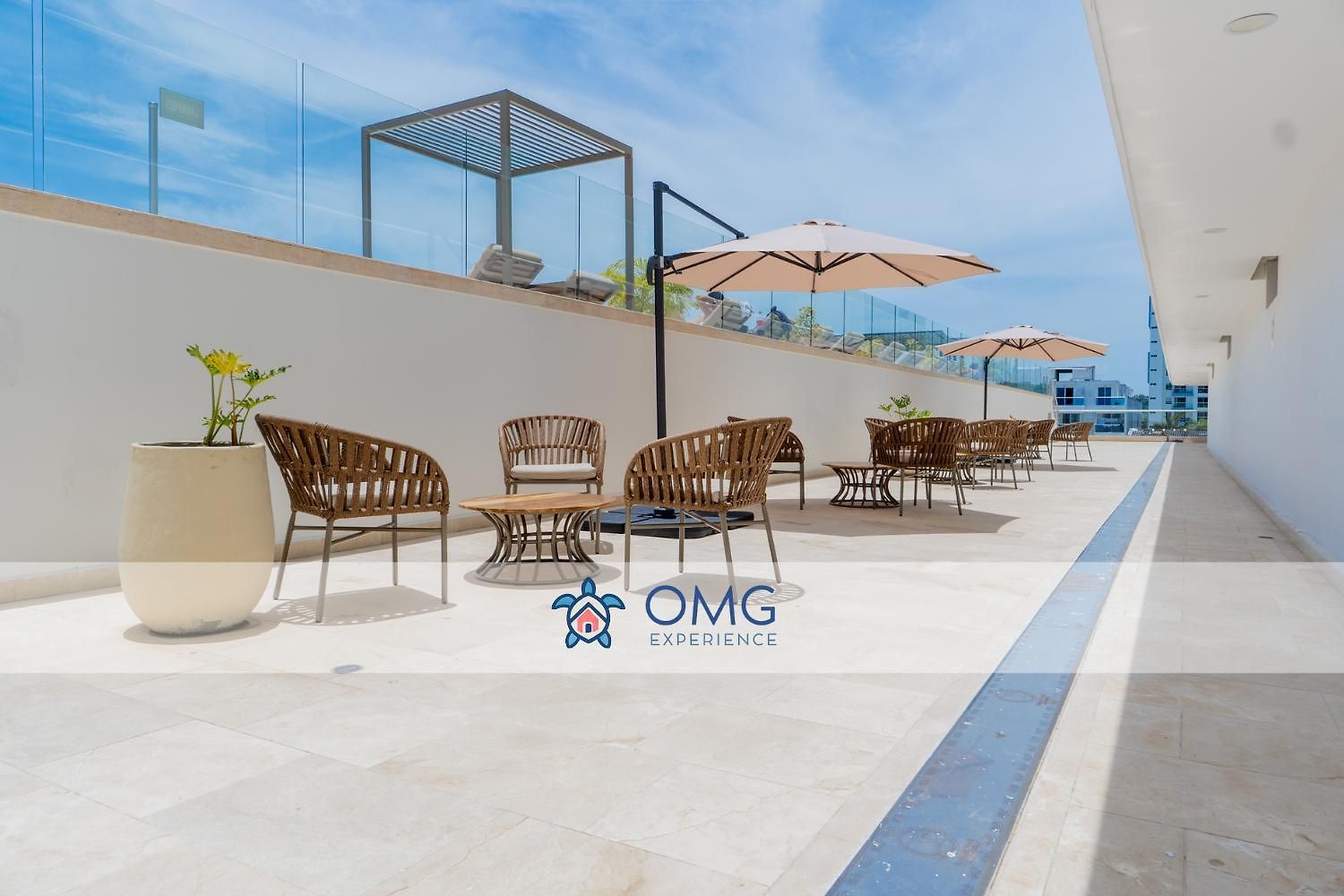 Terraza Vista Mar & Diseno Moderno Deluxe Cb625 * Cartagena