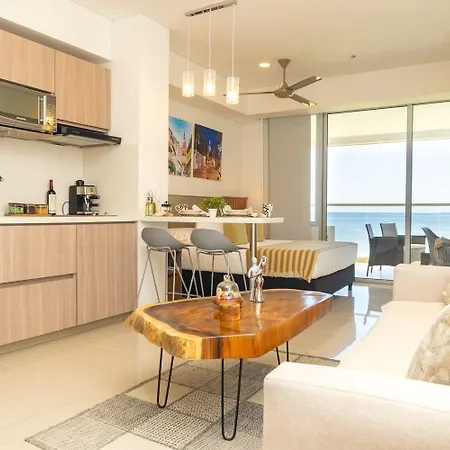 Terraza Vista Mar & Diseno Moderno Deluxe Cb625 Apartment Cartagena